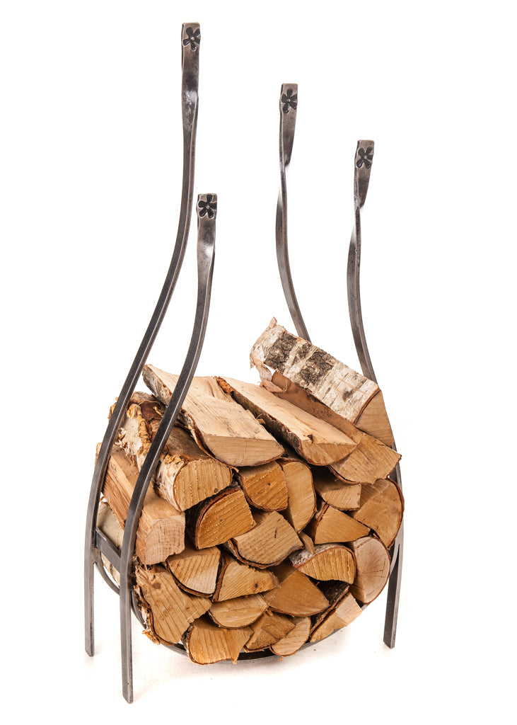 Flower Log Stack – Belltrees Forge
